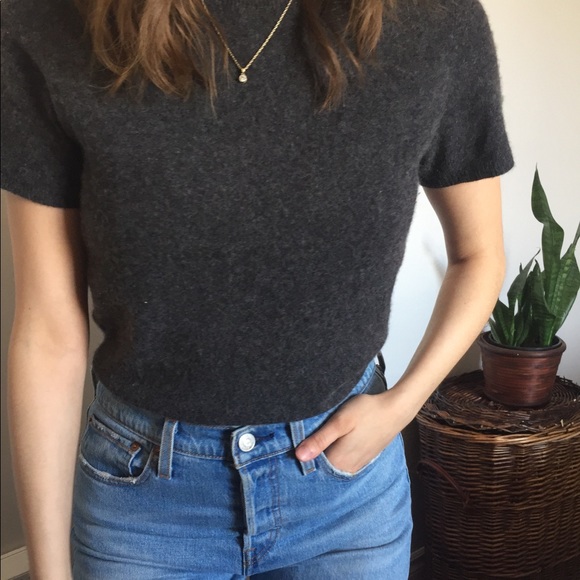 RALPH LAUREN cashmere sweater short sleeves soft - Picture 2 of 6